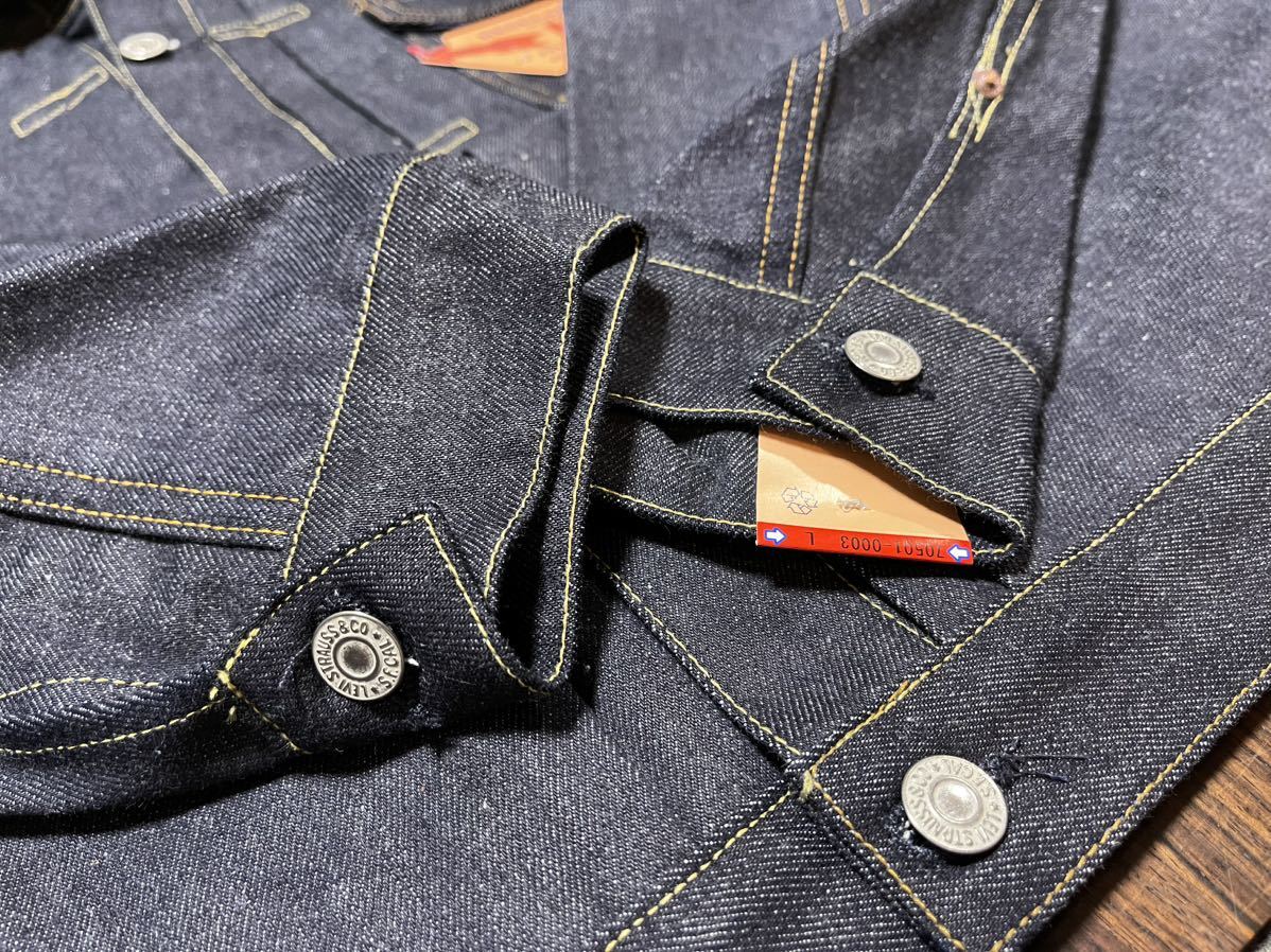 新品 デッドストック リジッド LEVI'S 506XX 1st ファースト 44 米国製 リーバイス バレンシア 555 BIG E ホワイトオーク 70501 0003