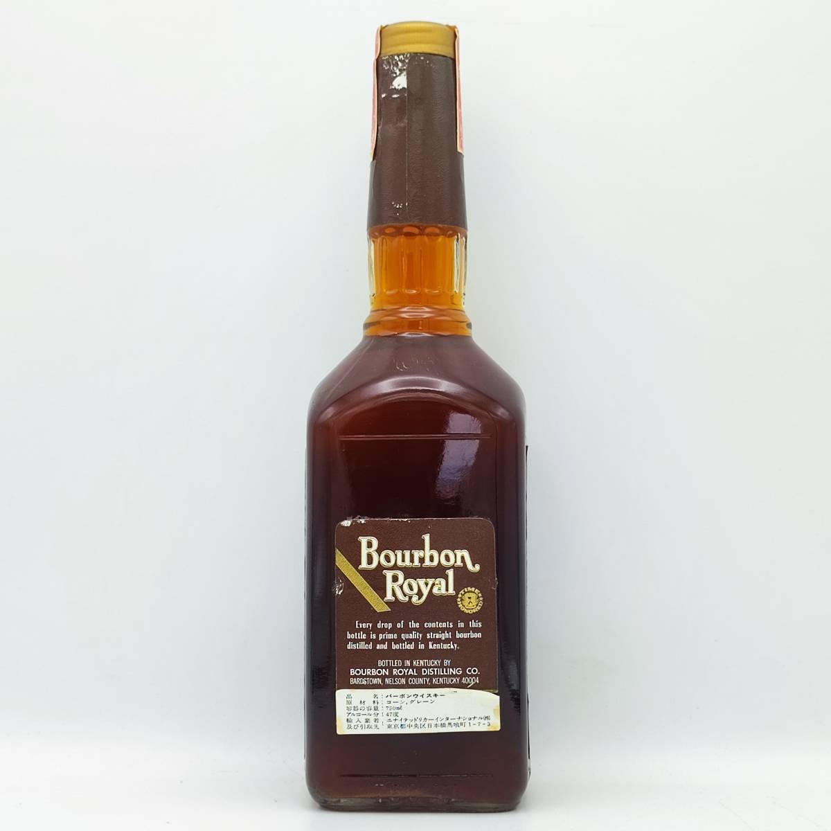 【全国送料無料】Bourbon Royal 12years old KENTUCKY STRAIGHT BOURBON WHISKEY　50.5度　750ml【VERY BEST BOURBON SUPERIOR】