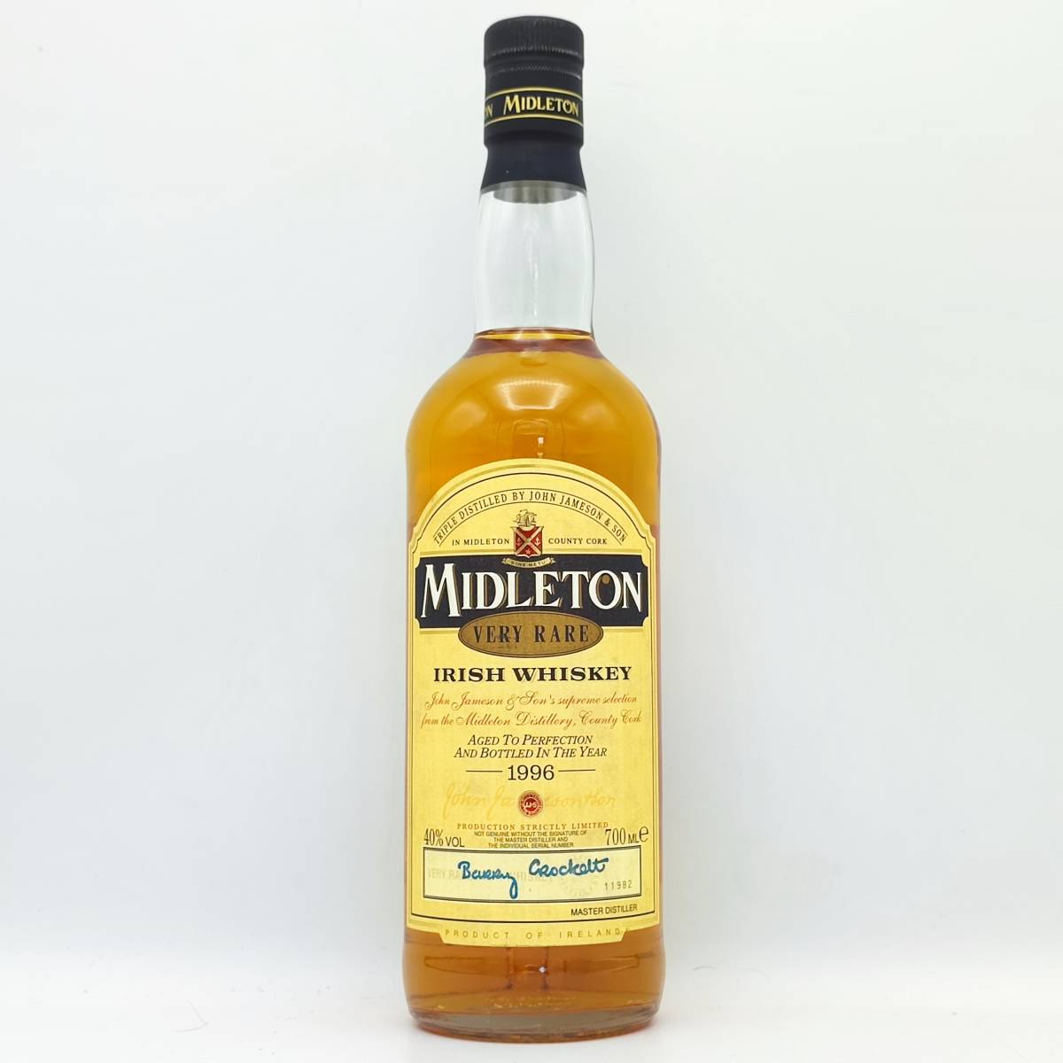 [ nationwide free shipping ]MIDLETON VERY RARE IRISH WHISKEY 1996 40 times 700ml[ middle ton Berry rare ]