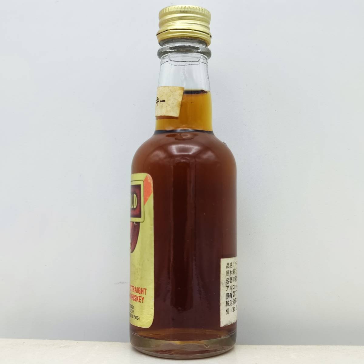 【全国送料無料】RED & GOLD 15years old KENTUCKY STRAIGHT BOURBON WHISKEY　50.5度　50ml