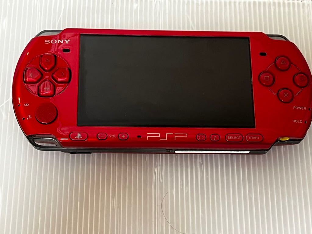 動作良好 PSP本体(PSP-3000/ラディアント・レッド) PSP 本体 動作良好 PSP本体(PSP-3000/ラディアント・レッド) PSP 本体