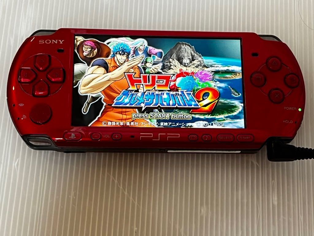 動作良好 PSP本体(PSP-3000/ラディアント・レッド) PSP 本体 動作良好 PSP本体(PSP-3000/ラディアント・レッド) PSP 本体