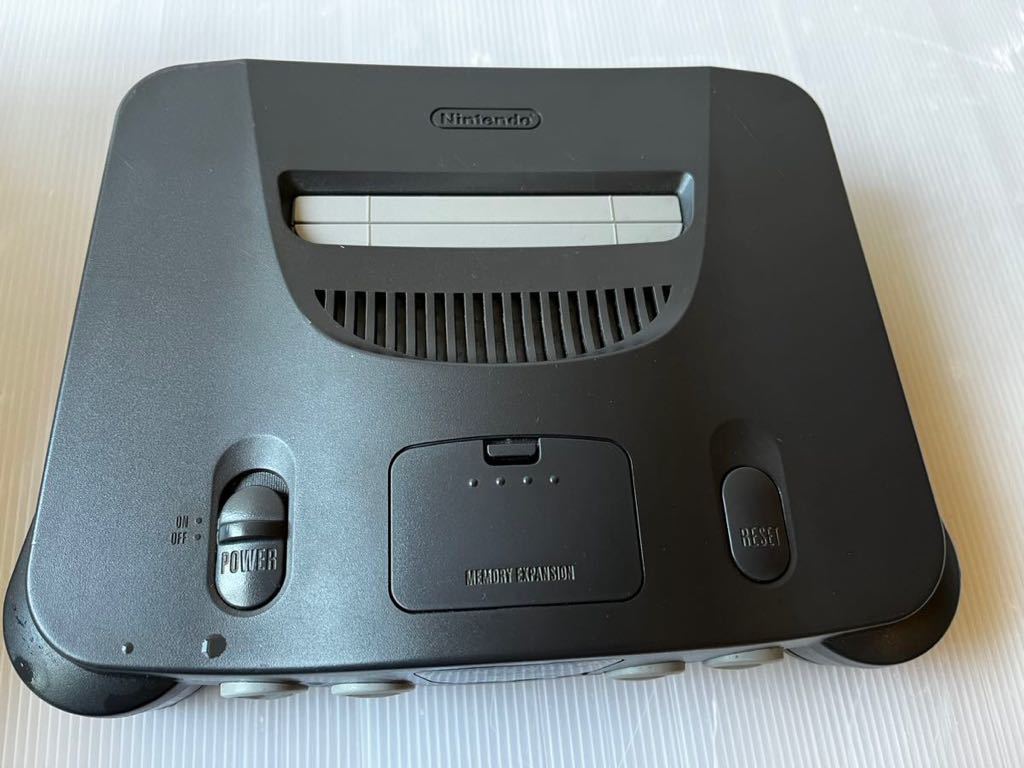 動作確認済み 概ね美品 ニンテンドウ64本体(NUS-001) N64 動作確認済み 概ね美品 ニンテンドウ64本体(NUS-001) N64
