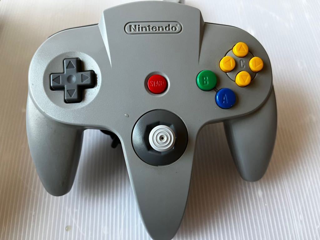 動作確認済み 概ね美品 ニンテンドウ64本体(NUS-001) N64 動作確認済み 概ね美品 ニンテンドウ64本体(NUS-001) N64