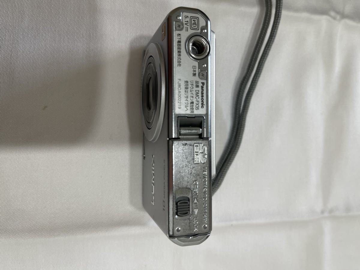  Panasonic digital camera LUMIX ( Lumix ) FX35 Precious silver DMC-FX35-S