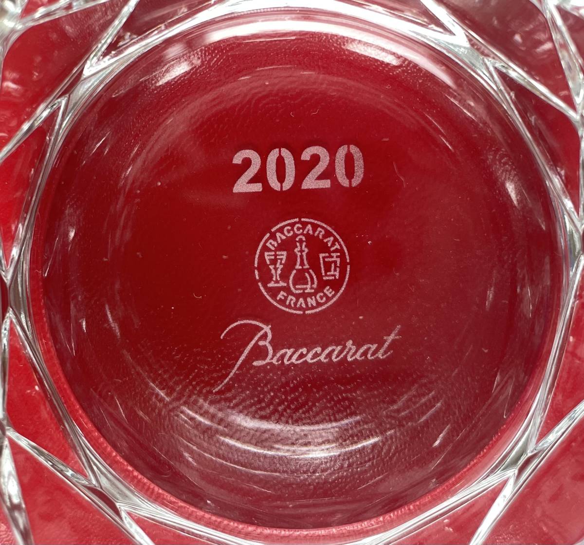 未使用　バカラ Baccarat ペアロックグラス オールドファッショングラス ブラーヴァ 2020