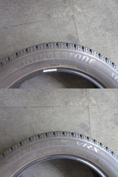 Y4293 ②★冬★185/55R16 83Q BRIDGESTONE BLIZZAK VRX 4本セット_画像5