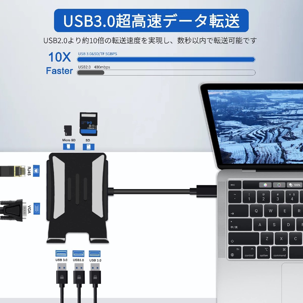  бесплатная доставка *USB C ступица адаптер 10-in-1do King стойка USB Type-C изменение адаптер подставка в одном корпусе 