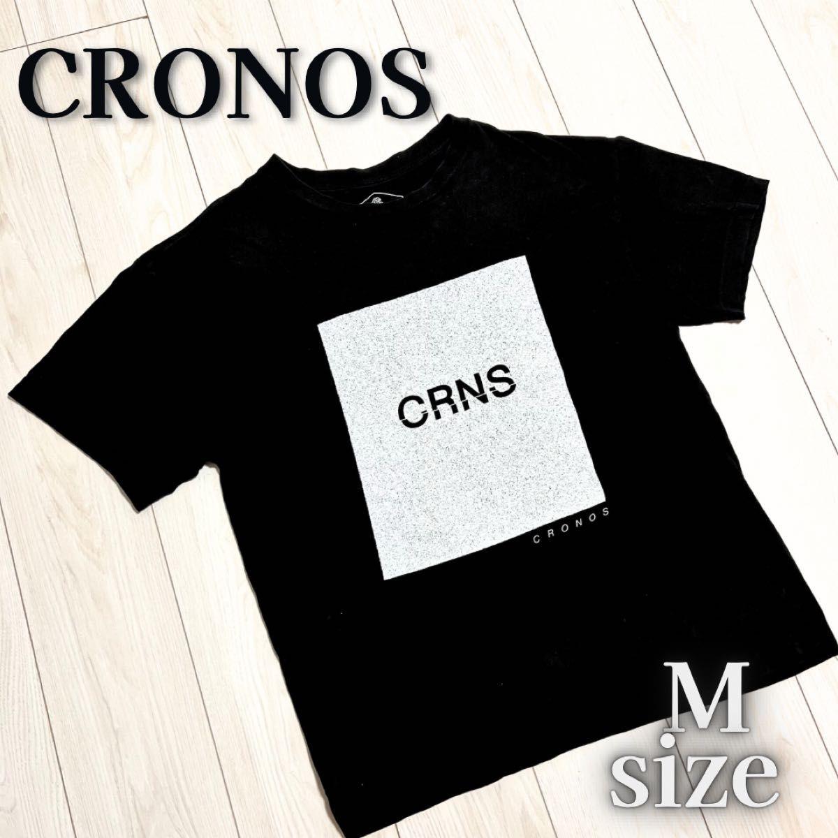 CRONOS クロノス 黒 ブラック 半袖 Tシャツ トレーニング 筋トレ