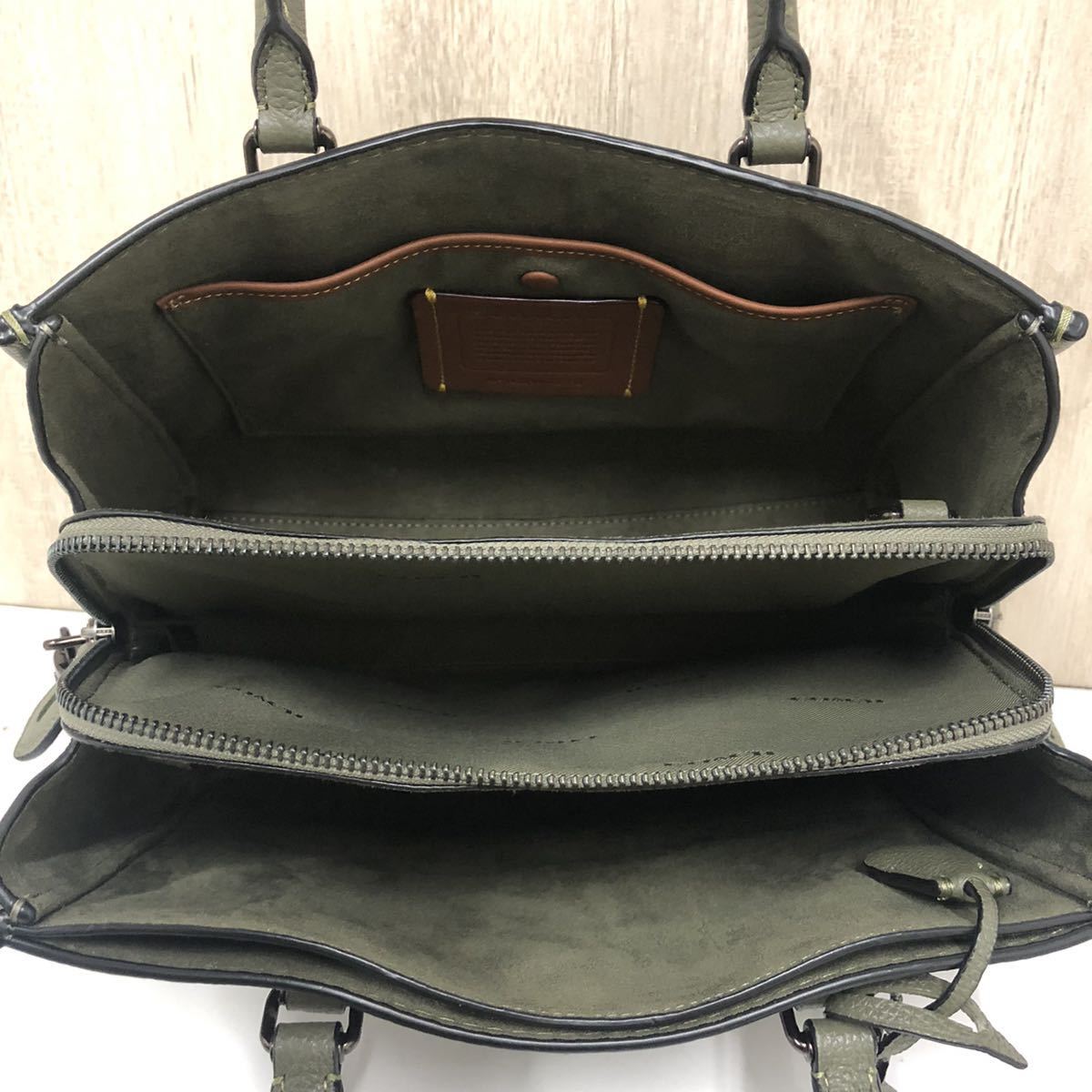 【COACH】コーチ★ブルックキャリーオール28 ショルダーバッグ ハンドバッグ 2way CE732 06_画像6