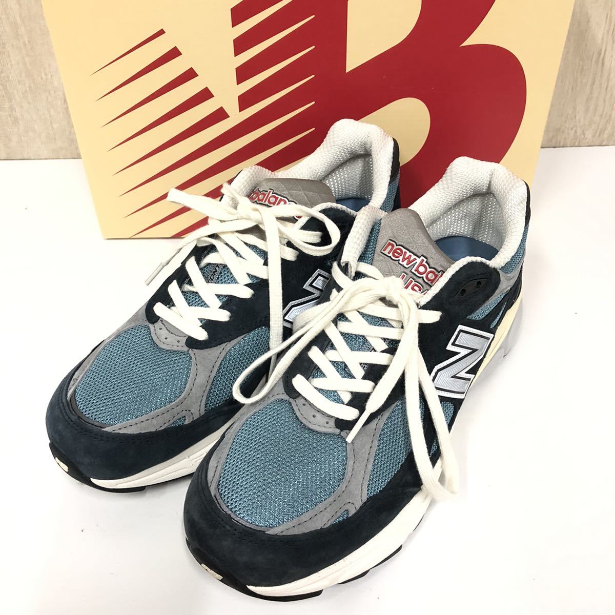 箱付き★【NEW BALANCE】ニューバランス★ローカットスニーカー シューズ サイズ27.5cm M990TE3 06