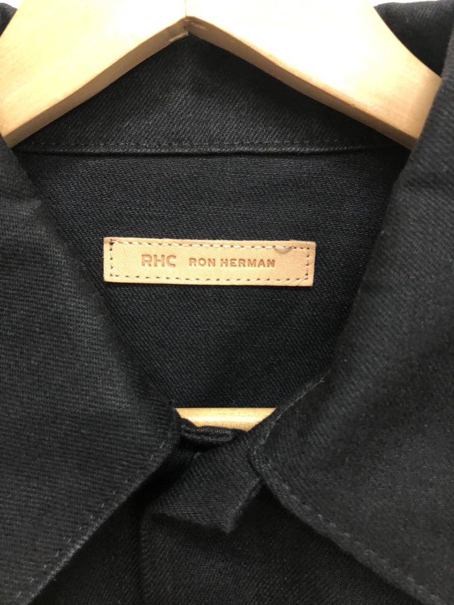 【Ron Herman】ロンハーマン★Gジャン Black Rigid Jacket デニムジャケット ブラック サイズS 3520400040 RHC★06_画像7