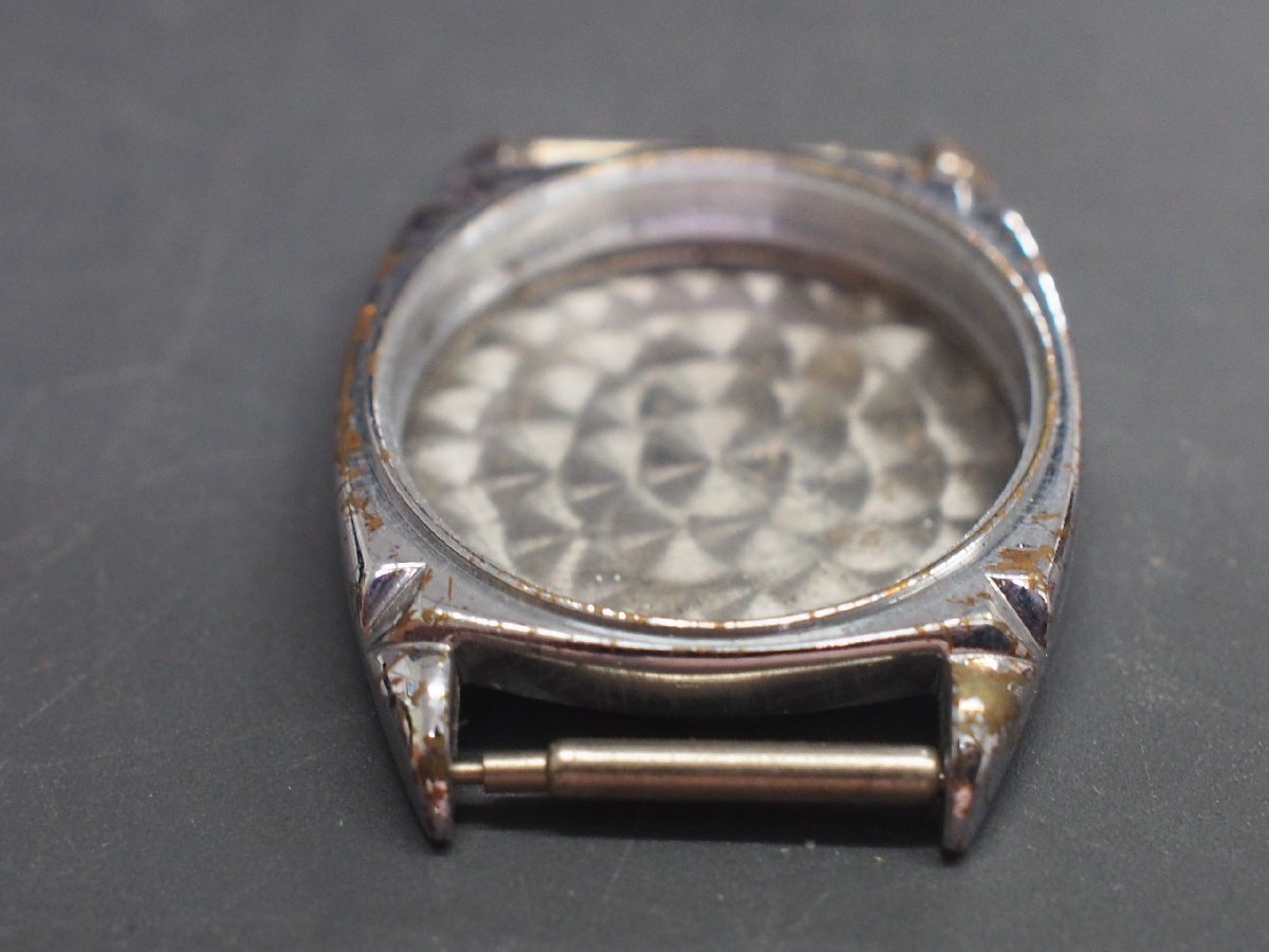  used Seiko SEIKO USC Mark nickel clock exterior case 