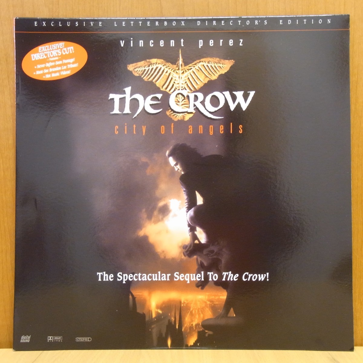 輸入盤LD THE CROW 映画 英語版レーザーディスク 管理№2412_画像1