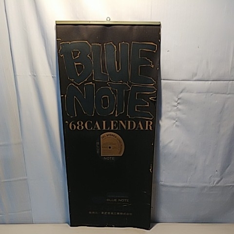 BLUE NOTE ヴィンテージカレンダー 68CALENDAR ブルーノートレコード SONNYROLLINS JOHNCOLTRANE ARTBLAKEY HORACESILVER