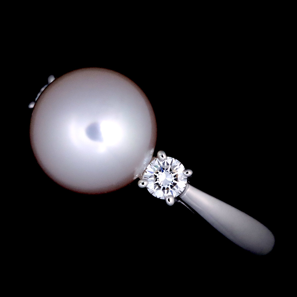 新しい到着 ミキモト MIKIMOTO 90190009 Ring Pearl Akoya 指輪 パール