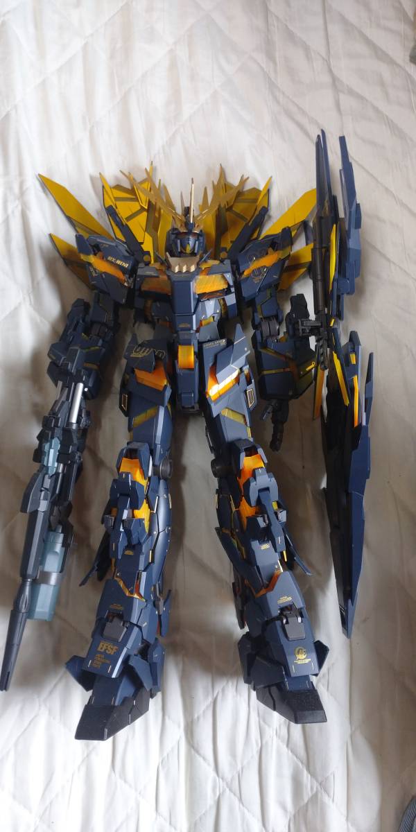 PG 1/60 ユニコーンガンダム2号機 バンシィ ノルン 組み立て済み(機動