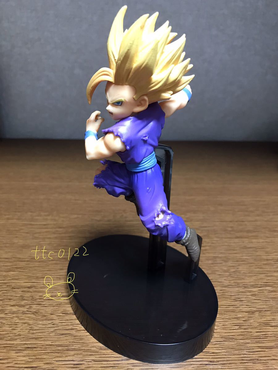 中古品 一番くじ ドラゴンボール 〜超戦士バトル列伝〜 C賞【超サイヤ人2 孫悟飯 フィギュア】送料350円_画像2