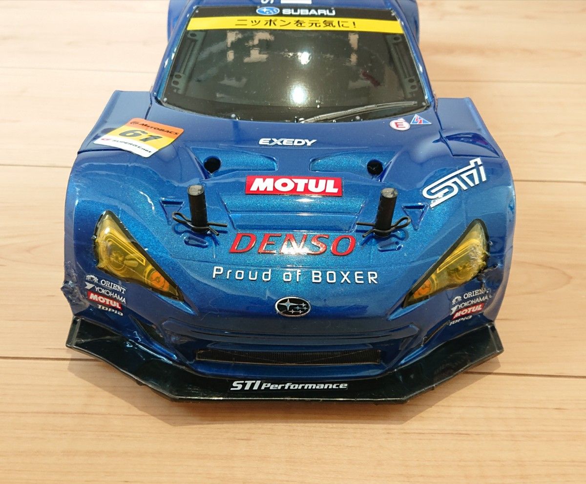 タミヤ 1/10 M08 concept シャーシ ヨコモ BRZ GT300 ボディ付き タミヤ 1/10 M08 concept シャーシ ヨコモ BRZ GT300 ボディ付き