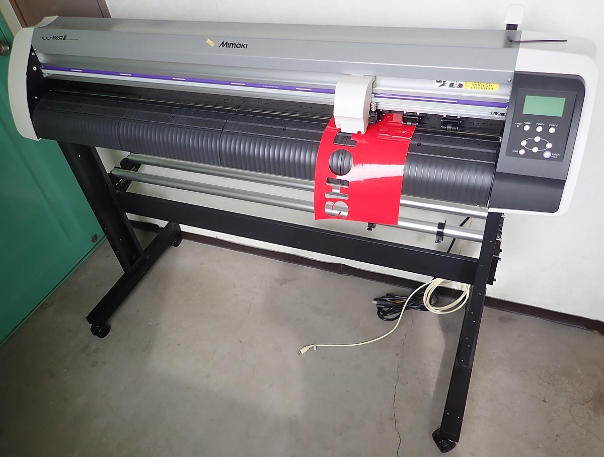 Sapporo shop canopy delivery only Mimakimimaki1000mm width cutting plotter CG-100SRⅢ +[fine cut 8 for illustrator ] used 