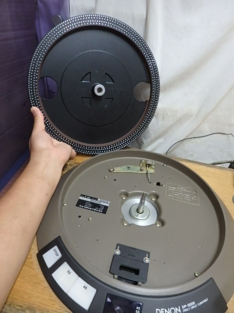 ☆ダイレクト ドライブ ターンテーブル DENON DP-3000 デノン レコード