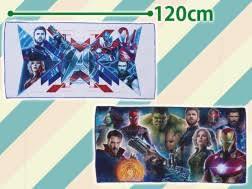  Avengers Infinity * War premium bath towel Ironman mighty so- Captain America 120cm