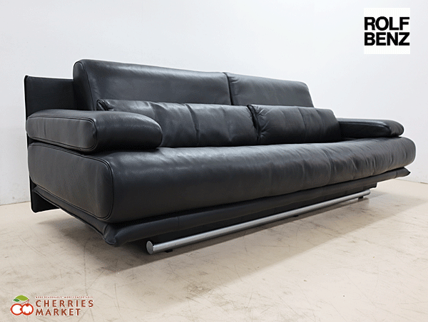 ◇展示品◇ ROLF BENZ 最高峰 ロルフベンツ IDC大塚家具 6500 黒総革 ◇展示品◇ ROLF BENZ 最高峰 ロルフベンツ IDC大塚家具 6500 黒総革