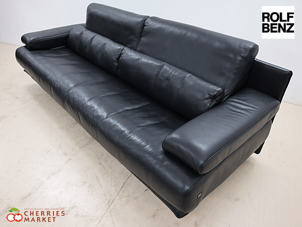 ◇展示品◇ ROLF BENZ 最高峰 ロルフベンツ IDC大塚家具 6500 黒総革 ◇展示品◇ ROLF BENZ 最高峰 ロルフベンツ IDC大塚家具 6500 黒総革