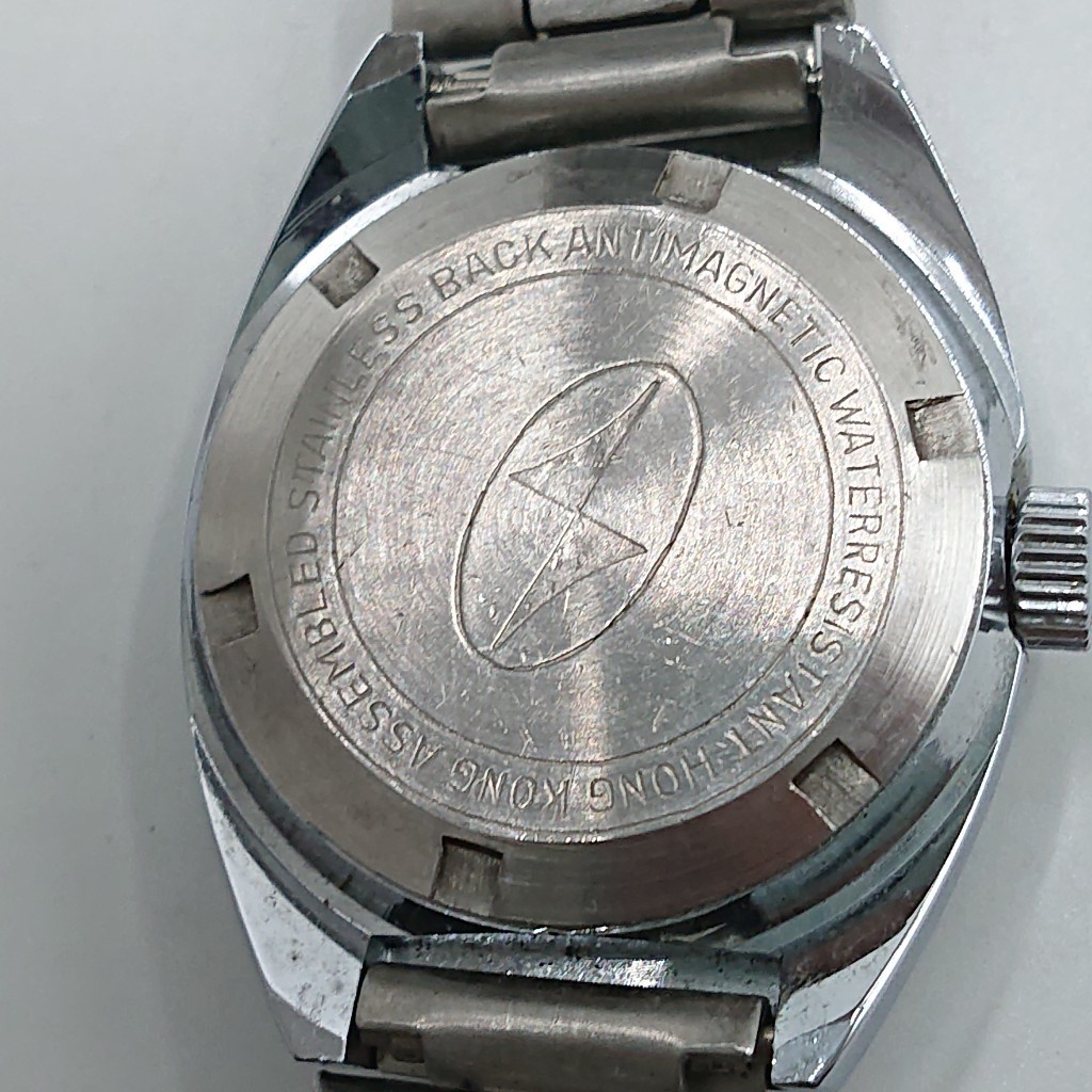 【稼働×】LIGIIN リジン 手巻き腕時計 シルバー ラウンドフェイス レディースの画像2