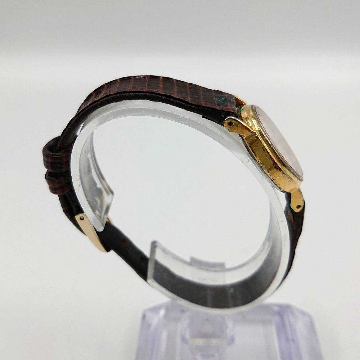 電池切れ】ORIENT オリエント クォーツ 腕時計 白文字盤 レザー 電池切れ】ORIENT オリエント クォーツ 腕時計 白文字盤 レザー