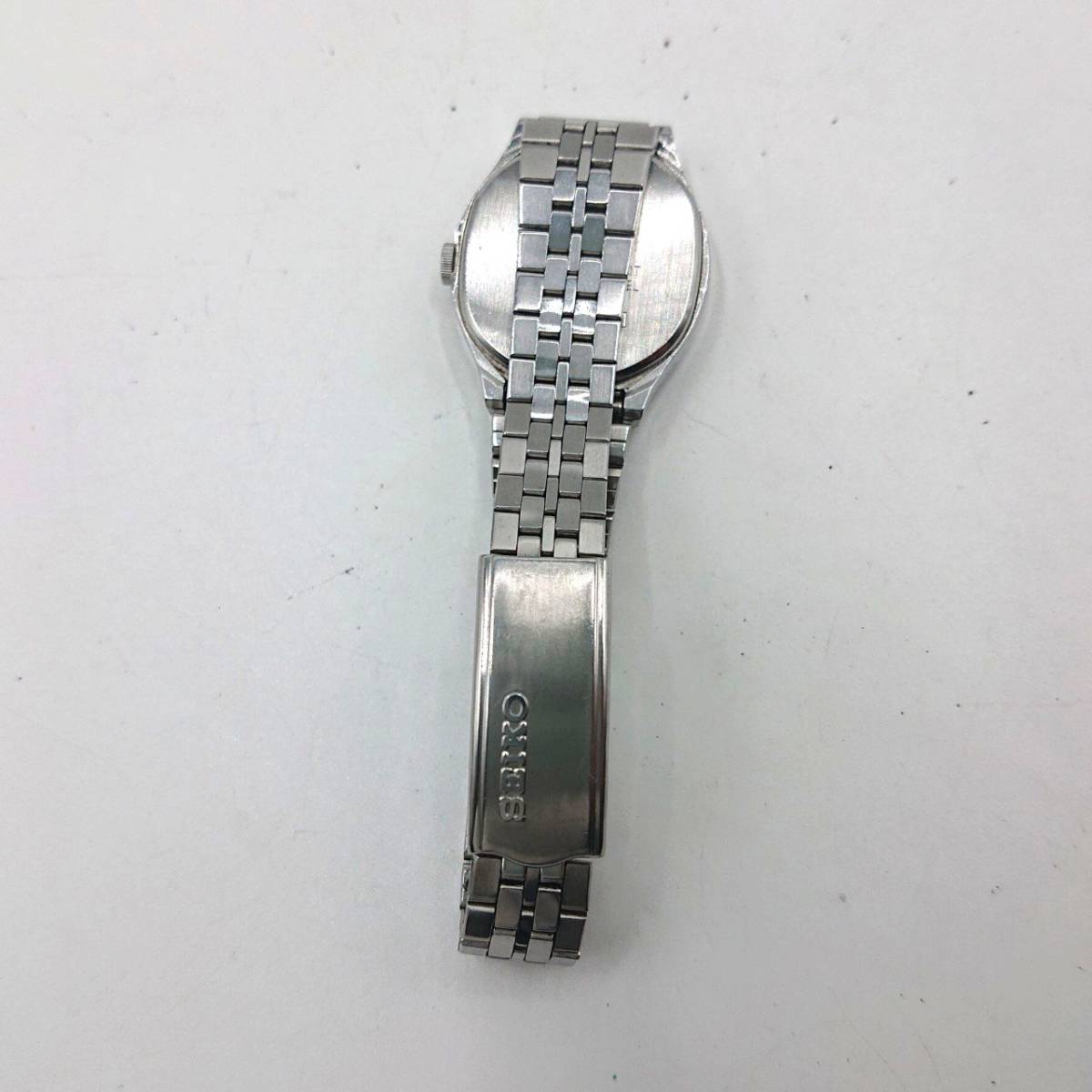【電池切れ】SEIKO セイコー クォーツ 腕時計 青文字盤 デジアナ アナデジ レディース E029-5210の画像7