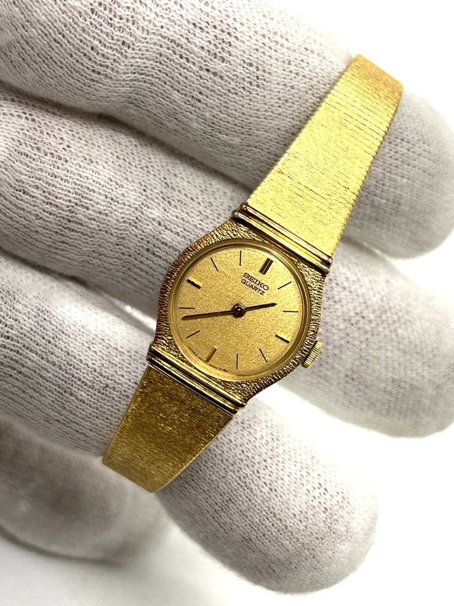 電池切れ】SEIKO セイコー レディース 1400-0750 ゴールド 電池切れ】SEIKO セイコー レディース 1400-0750 ゴールド