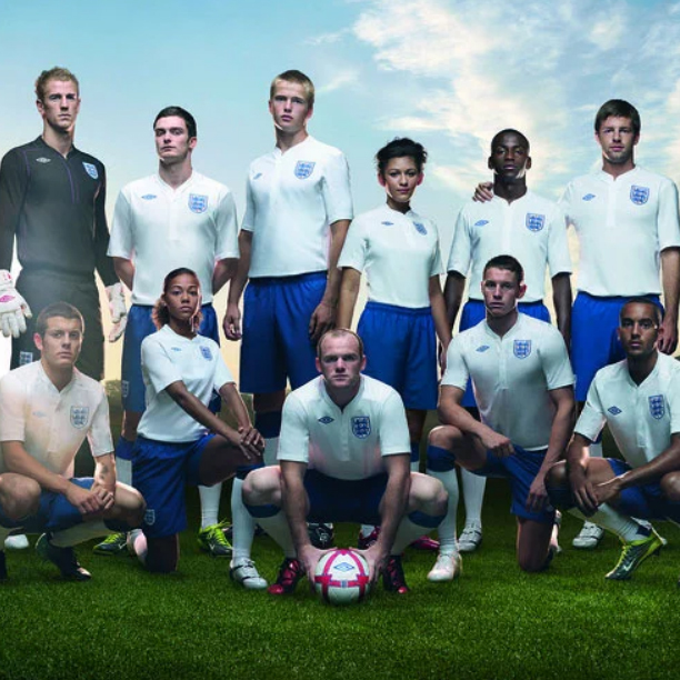 デッドストック Peter Saville × Umbro 2010-2011 サッカーイングランド代表ユニフォーム ピーターサヴィルTシャツSoph  Fcrb Sophnet. - JChere雅虎拍卖代购