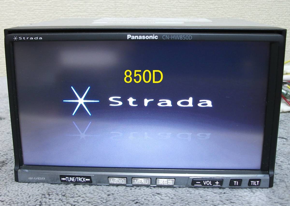 Panasonic Strada CN-HW850D CN-HW860D HDD navi Full seg 2 pcs Panasonic Strada CN-HW850D CN-HW860D HDD navi Full seg 2 pcs