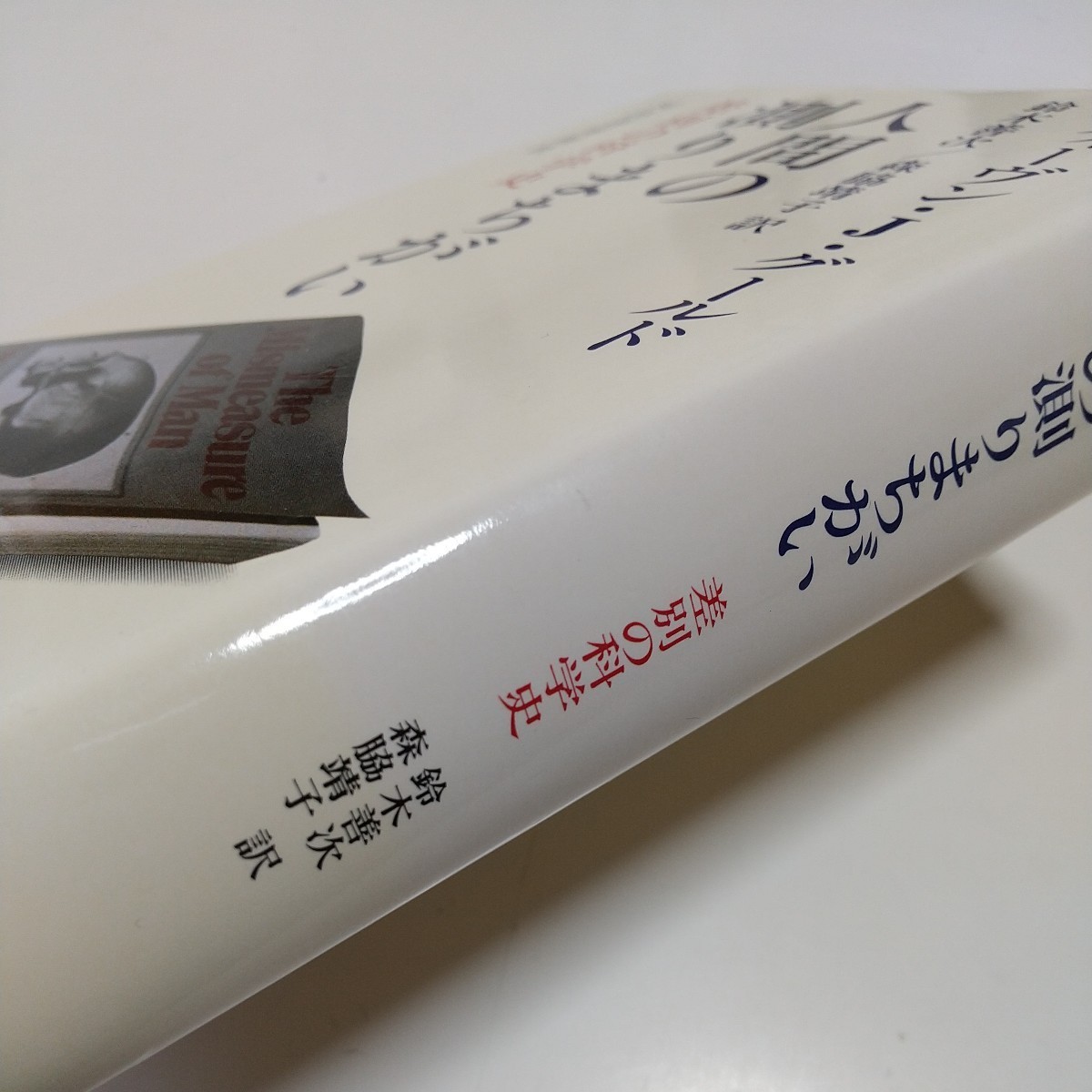 人間の測りまちがい 差別の科学史 スティーヴン・J・グールド 河出書房新社 単行本 中古 ※天や小口によごれ_画像6