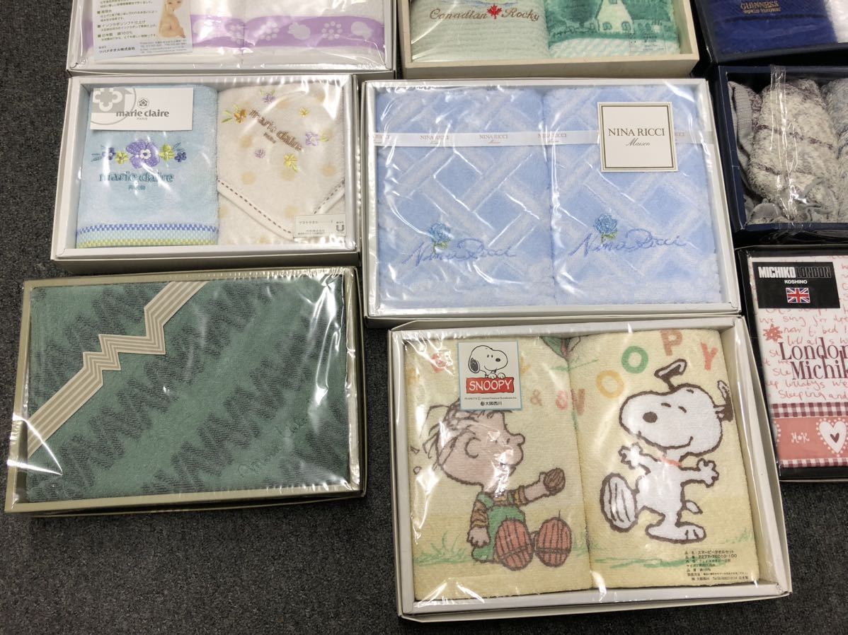 Y3282 タオルおまとめ ハンドタオル フェイスタオル 袱紗 スヌーピー ジュンココシノ ニナリッチ 他 未使用 自宅保管品(フェイスタオル)|売買されたオークション情報、ヤフオク! の商品情報をアーカイブ公開 新品 未使用 自宅保管品 ニナリッチ フェイスタオル ハンドタオル