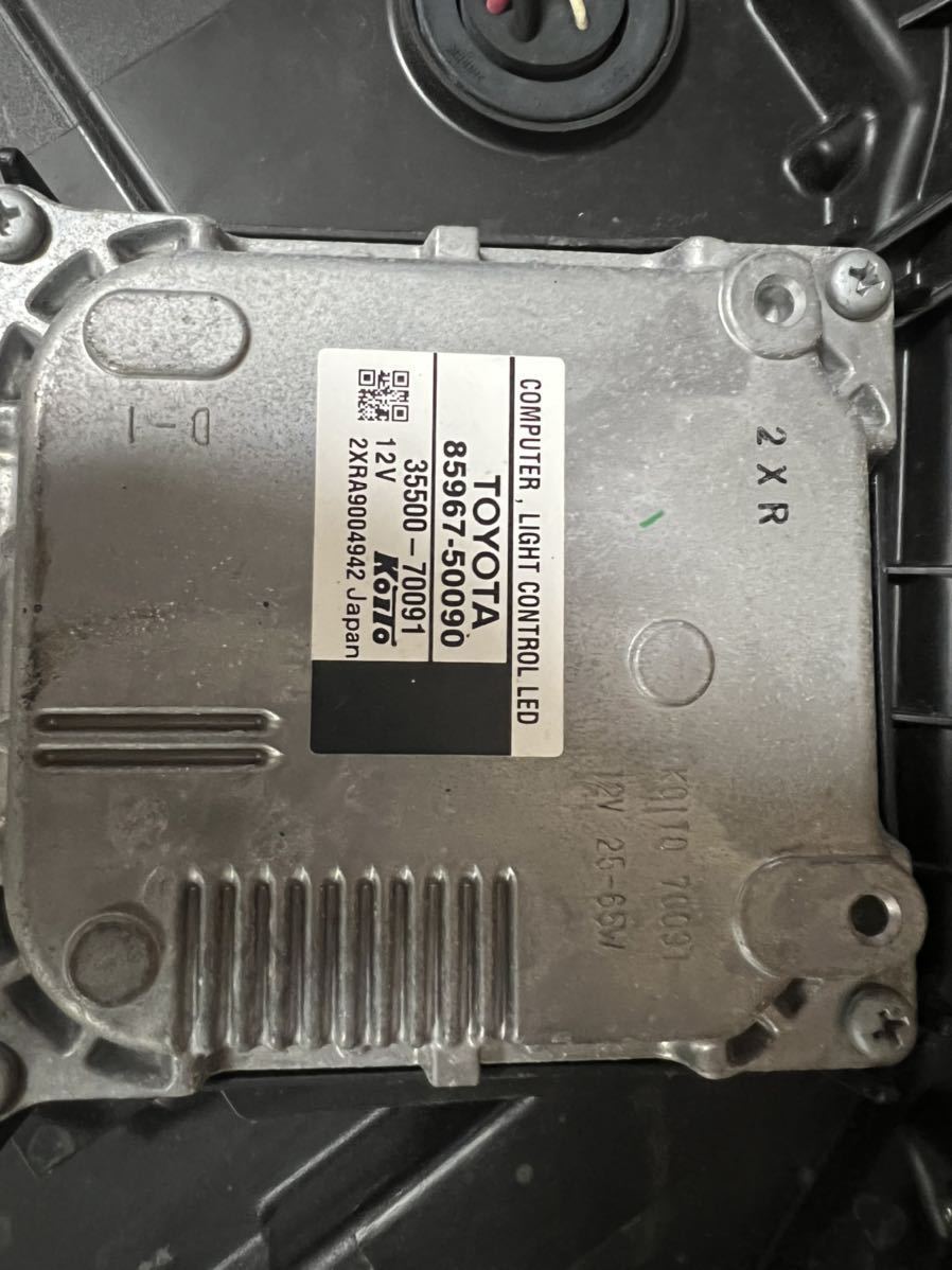 ls460 ls600 純正 ヘッドライト フルセット レクサス LEXUS UVF46
