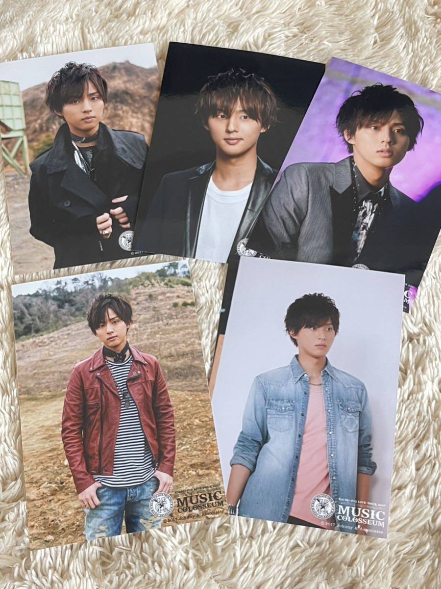 Kis-My-Ft2 公式写真 藤ヶ谷太輔　MUSIC COLOSSEUM 5枚セット　キスマイ_画像2