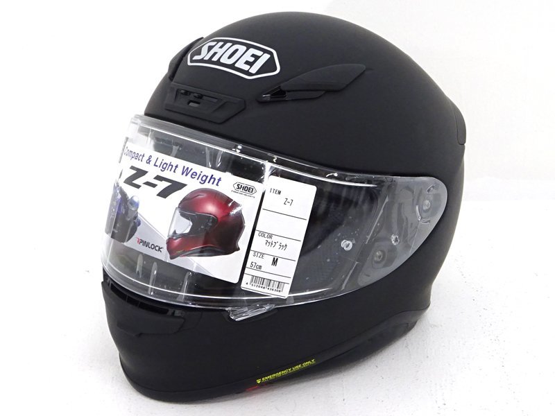 ☆未使用☆SHOEI(ショウエイ)Z-7 フルフェイス ヘルメット マット
