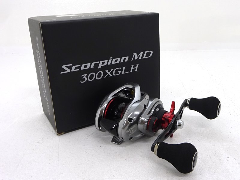 ☆中古☆SHIMANO 21 スコーピオンMD 300XGLH 右巻き ベイトリール