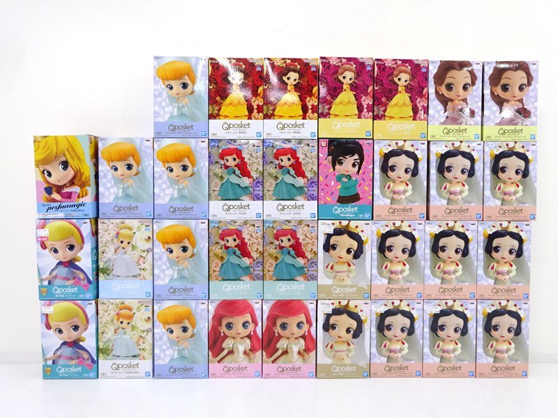 ☆未開封☆Qposket Disney Characters フィギュア まとめ売り 計34点