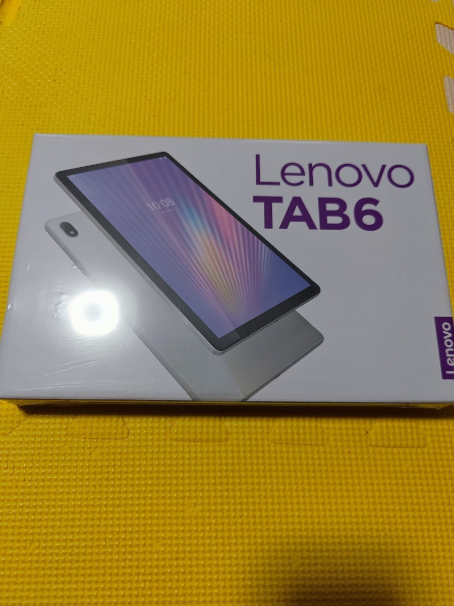 未開封 レノボ/Lenovo TAB6 SoftBank ムーンホワイト SIMフリー