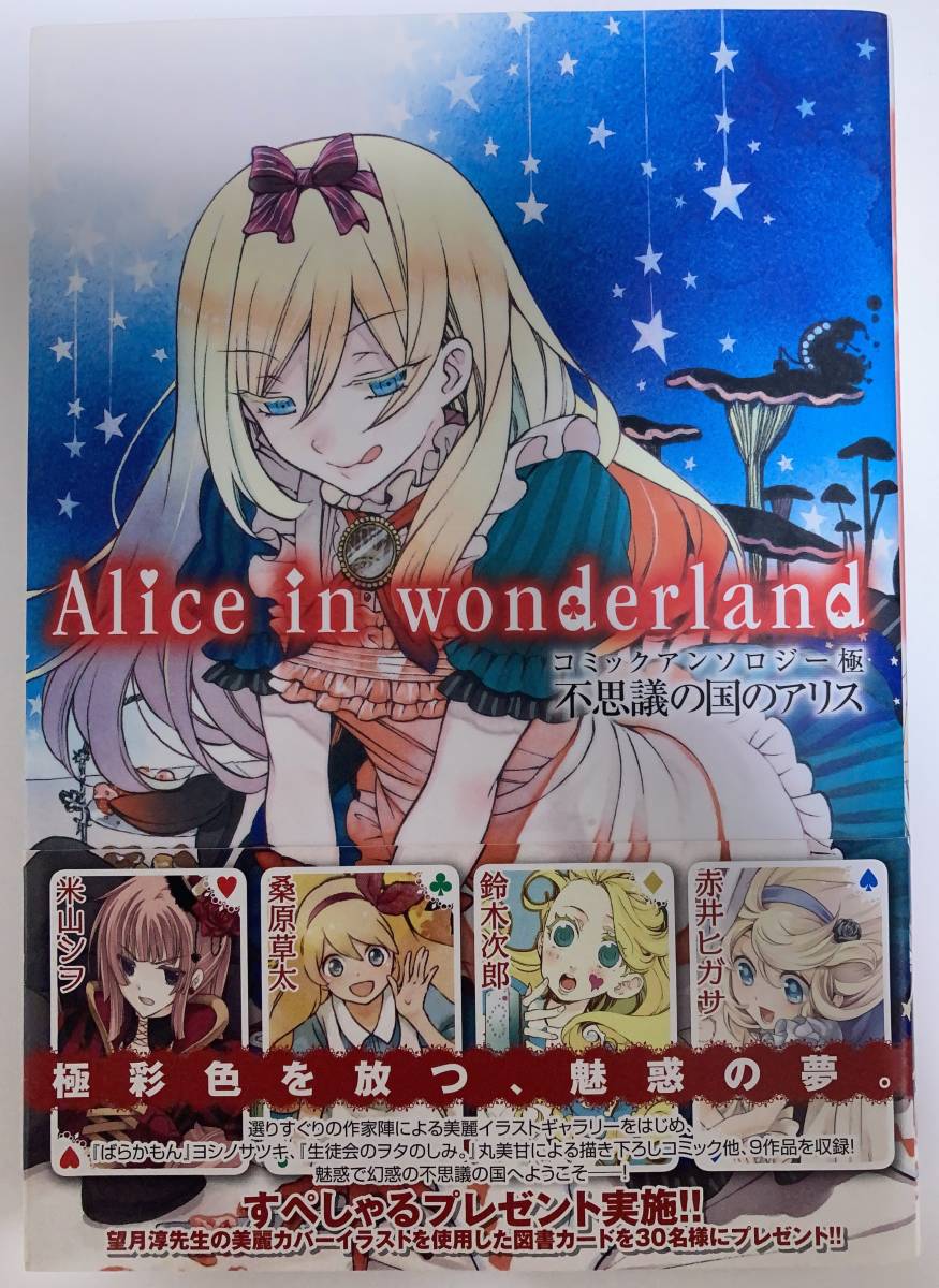 ガンガンコミックスアンソロジー 極 不思議の国のアリス Alice in wonderland 2012年 ヨシノサツキ 望月淳 赤井ヒガサ 鈴木次郎