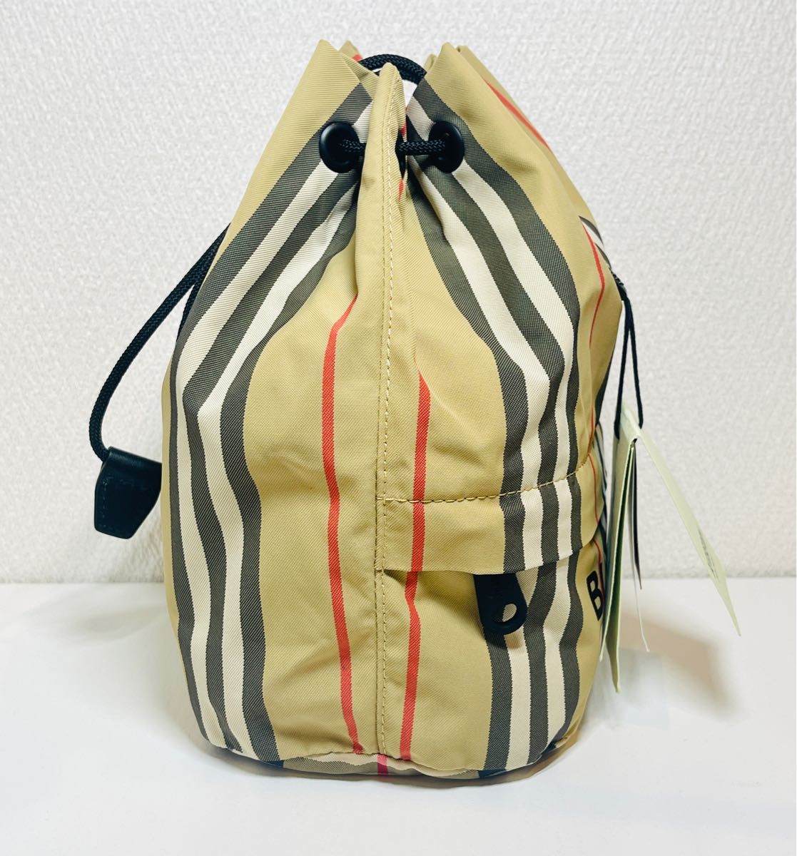 ☆新品未使用☆ BURBERRY チェック柄 巾着バッグ | www.mclegal.info