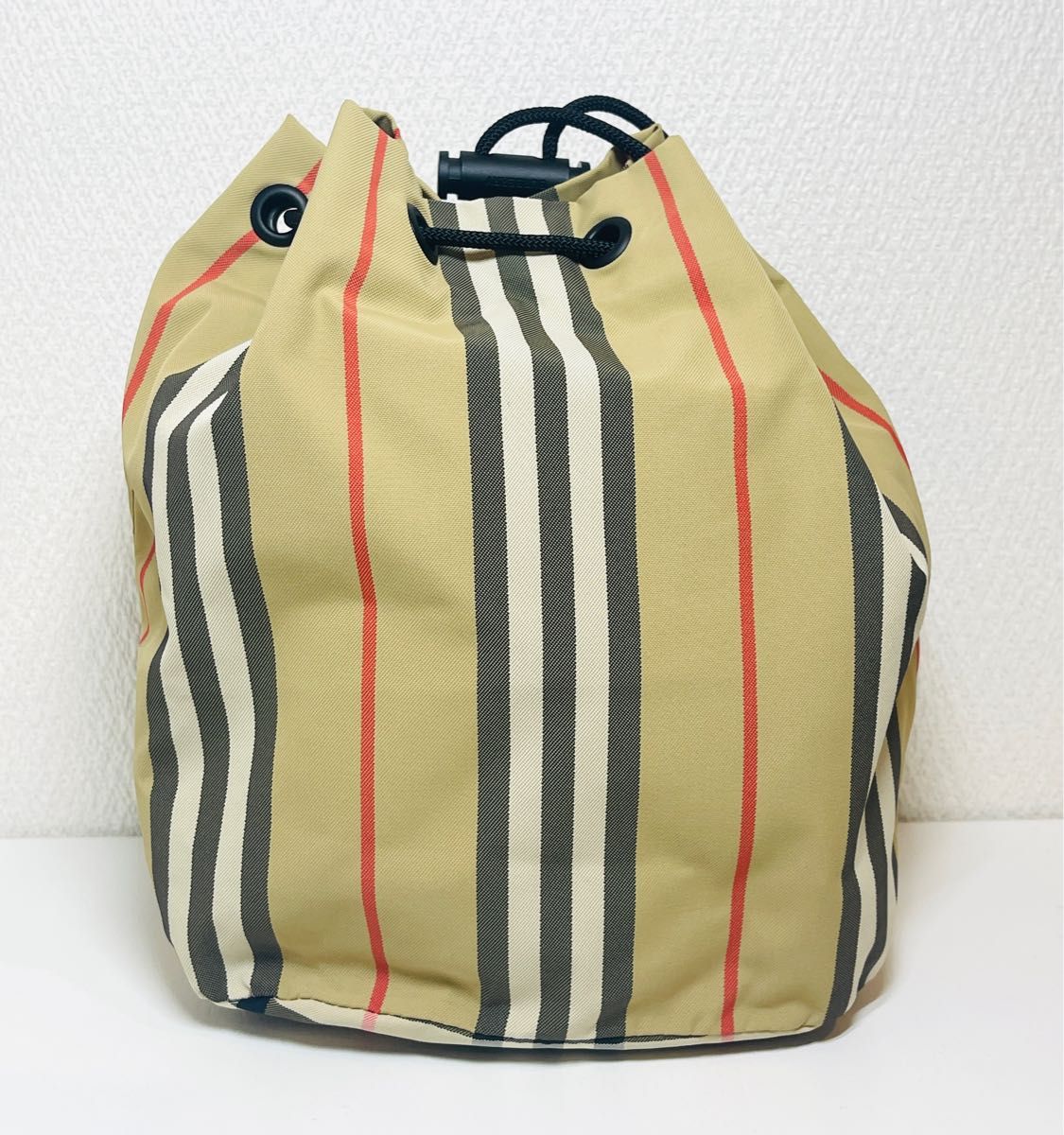 ☆新品未使用☆ BURBERRY チェック柄 巾着バッグ | www.mclegal.info