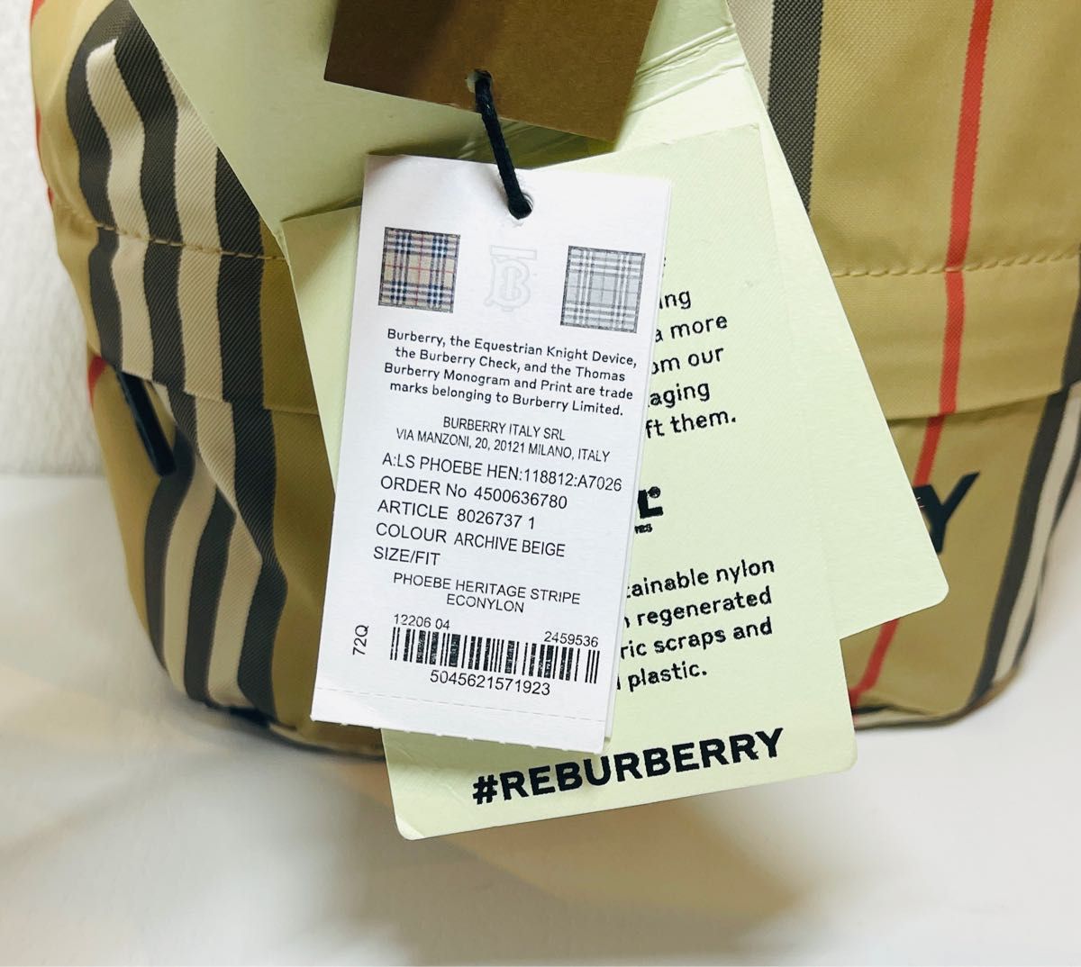 ☆新品未使用☆ BURBERRY チェック柄 巾着バッグ | www.mclegal.info
