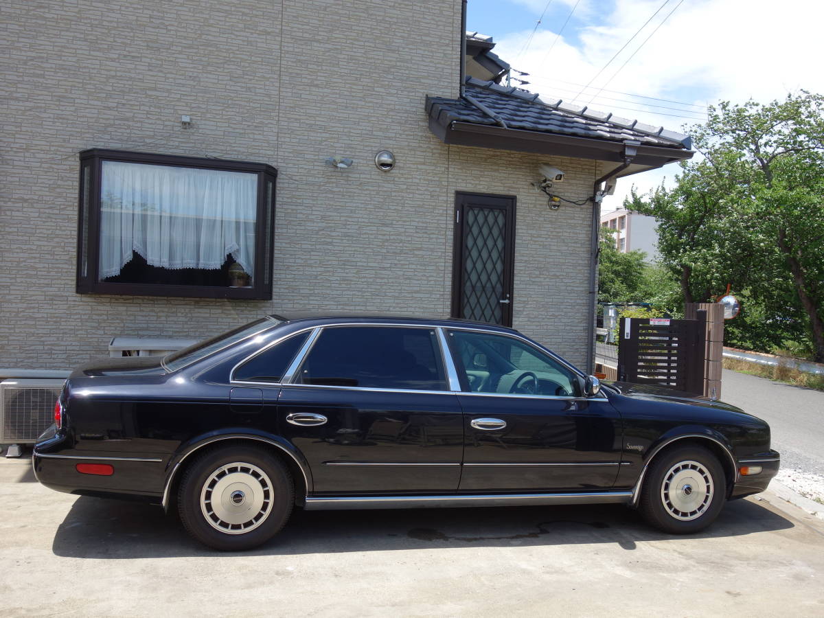  inside exterior super beautiful! garage storage car! Nissan President Sovereign latter term model! active suspension! spare inspection eligibility settled!