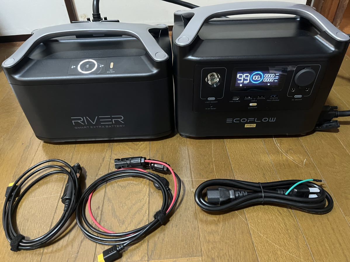 エコフローリバープロとエクストラバッテリー品 | inmano.com.br