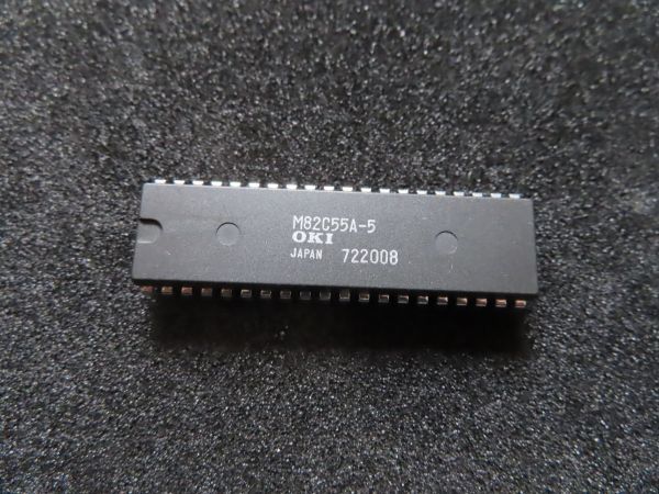 【新品 未使用】沖 OKI MSM82C55A-5　 検索 8255_画像1