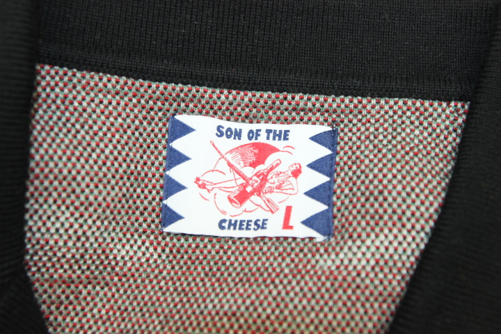 未使用 SON OF THE CHEESE (サノバチーズ) Pigeon Knit Shirt / 半袖 サマーニット / Lサイズ / グレー / 鳩_画像9